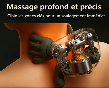 Komtru - Matériel de massage chauffant à emporter avec soi